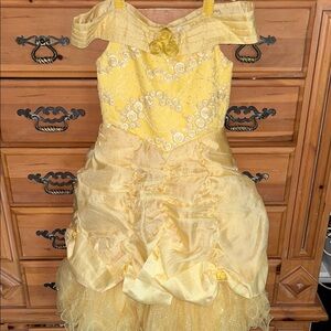 Disney Beauty and the Beast Belle Kids Dress 9/10